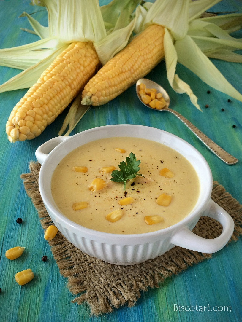 شوربة الذرة Corn Soup